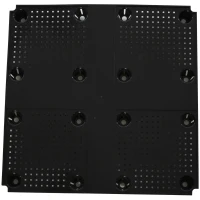 Outsunny® Kwietnik Donica Skrzynka na Kwiaty Rośliny Podwyższona Otwory Odpływowe Imitacja Ratanu PP Brązowy(m-7)