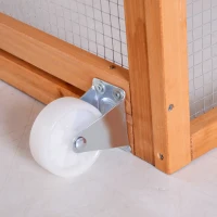 PawHut kippenhok 213cm x 91cm x 122cm(m-9)