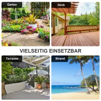 Ławka ogrodowa Outsunny, ławeczka, mebel ogrodowy, ławka rustykalna, lite drewno, kolor brązowy, 105 x 50 x 53 cm(m-7)