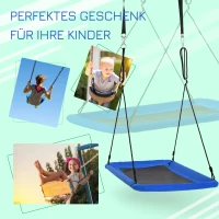 Huśtawka gniazdo Huśtawka dziecięca Huśtawka ogrodowa Huśtawka zewnętrzna z obciążeniem do 150 kg(m-4)