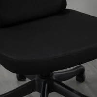 Vinsetto Office Chair 2-Point Massage Executive Ergonomic USB Power Mesh Design 360° Swivel with Lumbar Support, Black(m-12)