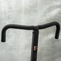 HOMCOM Appareil de fitness total crunch pliable pour crunch abdominaux squat avec assise réglable et poignées ergonomiques(m-9)