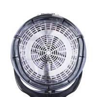HOMCOM Trockenhaube Haartrockenhaube Haartrockner Haube mit Standfuß Stativ 1180 Watt weiß(m-8)