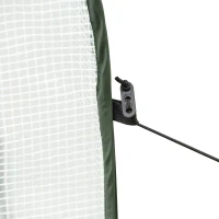 Outsunny Mini Serra Pieghevole Apertura Pop-Up con Sacca, 90x90x110cm(m-8)