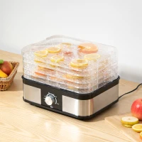 HOMCOM Droogautomaat 5 Lagen 32 x 25 x 29cm Staal(m-10)