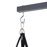 Aosom® STOJAK UCHWYT NA WOREK BOKSERSKI Z GRUSZKĄ NA WOREK DO 100 KG stal 104 X 156 X 202 cm(m-8)