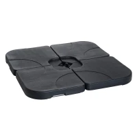 Zonneschermstandaard parasolvoet zonneschermvoet staander voor vloerkruis vulbaar(m-10)