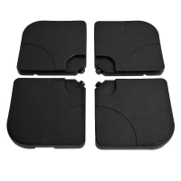 Zonneschermstandaard parasolvoet zonneschermvoet staander voor vloerkruis vulbaar(m-3)