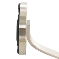 Homcom Lampada da Terra con Design ad Arco Luci a LED per Soggiorno o Ufficio(m-9)