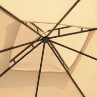 altana ogrodowa pawilon namiot imprezowy namiot okolicznościowy namiot ogrodowy z 4 półkami 3 x 3 m(m-5)