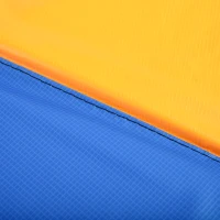 HOMCOM 12FT Replacement Trampoline Pad Thick Foam Safety Φ366cm Spring Cover Bounce Padding - Multi Coloured(m-8)