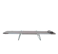 Outsunny leżak do ogrodu leżak kąpielowy leżak ogrodowy leżak wypoczynkowy leżak dwunożny(m-6)