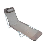 Outsunny leżak do ogrodu leżak kąpielowy leżak ogrodowy leżak wypoczynkowy leżak dwunożny(m-1)