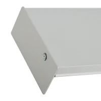 Szklane drzwi przesuwne HOMCOM drzwi przesuwne drzwi do pokoju z uchwytem drążkowym jednostronnie satynowane w pasy 2050x775 mm(m-9)