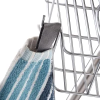 OutSunny Gratar in otel inoxidabil cu Picioare Pliabile, 2 grile 100 x 43 x 68 cm(m-9)