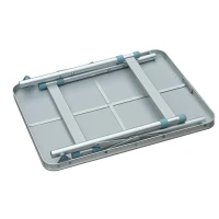 Outsunny® aluminium kampeertafel klaptafel in hoogte verstelbaar universele tafel koffertafel tuintafel inklapbare tafel(m-4)