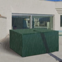 Outsunny Pokrowiec, pokrowiec ochronny, plandeka na meble ogrodowe, 135 x 135 x 75 cm(m-10)