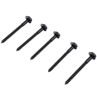 HOMCOM kit sina pentru usi glisante, 200x4x0.6 cm, negru(m-8)