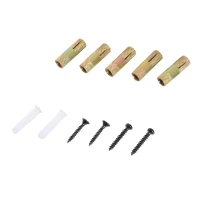 HOMCOM kit sina pentru usi glisante, 200x4x0.6 cm, negru(m-11)