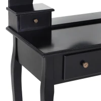 HOMCOM make-uptafel kaptafel(m-4)