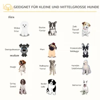 PawHut Houten Hondenkooi Tafelblad Verhoogde Design Hondenbox(m-7)