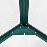 Outsunny Kas voor in de tuin kweekkas tomatenhuis koude kas 190 x 190 x 220 cm(m-9)