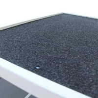 PawHut® Domek dla Kota 4-poziomowy z Toaletą Balkon Dach Asfaltowy Drewno Szary(m-7)