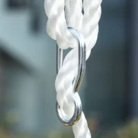 Outsunny Huśtawka dziecięca, huśtawka ogrodowa, rama huśtawki, 2 huśtawki z bujakiem o regulowanej wysokości, metalowa rama, 3–5 lat(m-9)