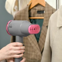 HOMCOM Ferro da Stiro Verticale Pieghevole con Vapore Regolabile e Accessori, Grigio(m-10)