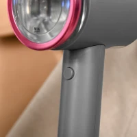 HOMCOM Ferro da Stiro Verticale Pieghevole con Vapore Regolabile e Accessori, Grigio(m-9)