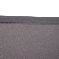 Zijzonwering privacyscherm zonwering zijrolgordijn polyester grijs 300 x 200 cm(m-8)