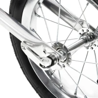 HOMCOM PRZYCZEPA DO ROWERU JOGGER 2w1 pomarańczowa(m-7)