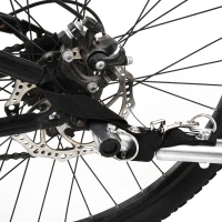 HOMCOM PRZYCZEPA DO ROWERU JOGGER 2 w 1 żółta(m-7)