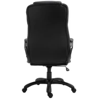 Vinsetto Ergonomic Executive Office Chair PU Leather Black and White(m-9)