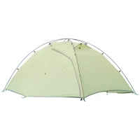 Outsunny kampeertent 2-persoons tent koepeltent PU3000mm licht aluminium crème(m-11)