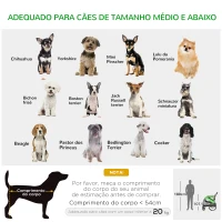 PawHut Reboque de Bicicleta para Cães 2 em 1 Transporte para Animais de Estimação com Porta Enrolável Janelas Cinto de Segurança Bandeira e 6 Refletores 140x72,5x108 cm  Verde(m-8)