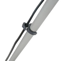 HOMCOM® Stehlampe Tripod Schlafzimmer Standleuchte Stehleuchte 40W Metall grau ∅48 x 156 cm(m-5)