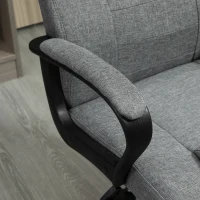 Vinsetto Scaun Ergonomic Birou – Recliner Reglabil, Gri Modern(m-11)