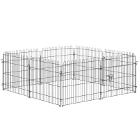 PawHut tarc pentru animale mici, panouri otel, 158x61cm(m-1)