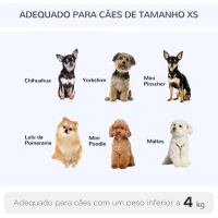 PawHut Transportadora para Animais de Estimação 2 em 1 Mochila de Viagem com 2 Rodas para Cães Gatos com Alça Retrátil de Alumínio e Bolso de Armazenamento 42x25x55cm Azul(m-8)