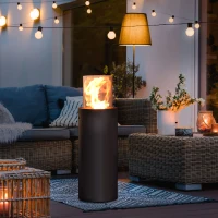 Kominek na bioetanol 0,4 l palnik na bioetanol 1 godzina Czas palenia bez dymu czarny(m-10)