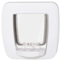 PawHut klapka dla kota, klapka dla psa, 4 sposoby zamykania, z magnesem, dla zwierząt domowych o wadze do 9 kg(m-11)