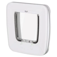 PawHut klapka dla kota, klapka dla psa, 4 sposoby zamykania, z magnesem, dla zwierząt domowych o wadze do 9 kg(m-8)