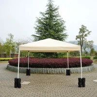 Outsunny pawilon podstawa stabilizacja namiot imprezowy namiot imprezowy zestaw 4 szt.(m-10)