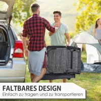 Outsunny Liege mit Sonnendach 90 cm x 67 cm x 110 cm(m-6)