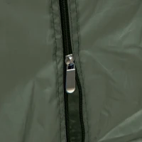 Outsunny Tente de camping randonnée hexagonale pour 6 à 8 personnes avec sac de transport et piquets de sol - dim. 490L x 490L x 243H cm fibre verre polyester - vert foncé(m-9)