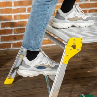 DURHAND Aluminium Work Platforms, Folding Hop up Platform with Safety Lock, 960x710x500mm, 150Kg Capacity(m-7)