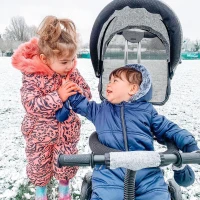 HOMCOM Triciclo per Bambini 18+ Mesi Pieghevole con Seduta Imbottita, Maniglione e Cestino 92x51x110cm(m-4)