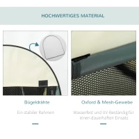 PawHut hondenbox inklapbare hondentransportbox dier 2 kleuren 5 maten(m-4)