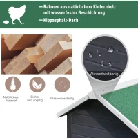 Kurnik PawHut nowoczesny kurnik(m-4)